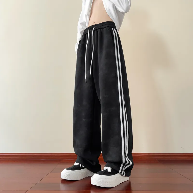 H.V.G.A Casual Pants Unisex Black+Giveaway-3