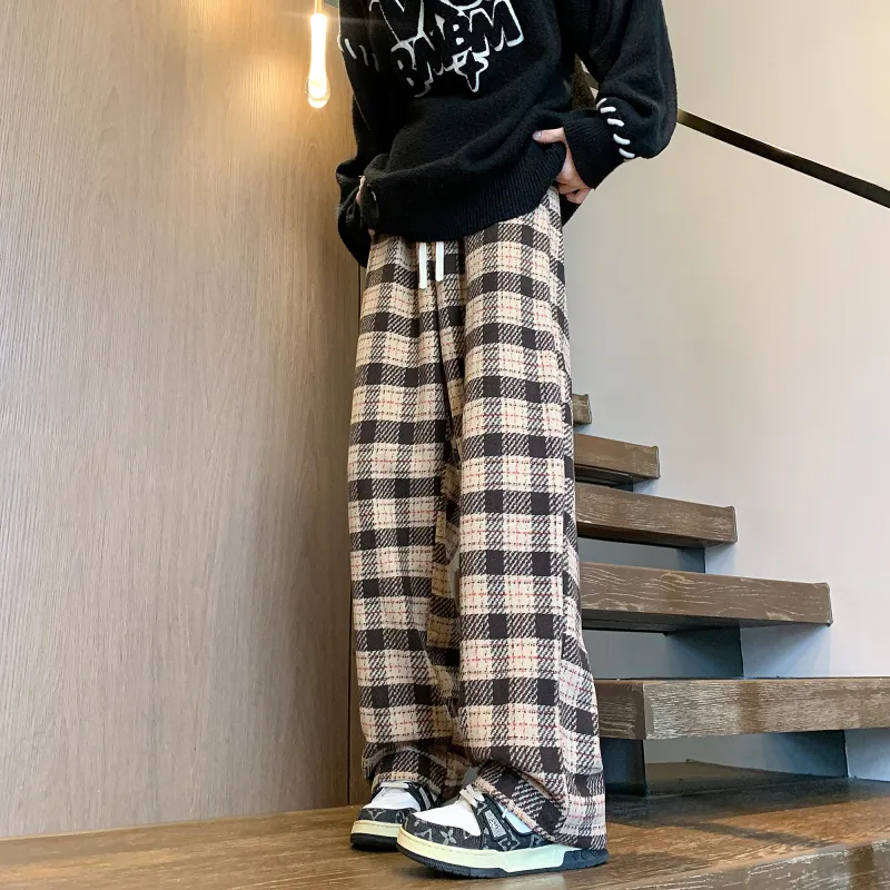 PAINT STAIN Casual Pants Unisex-62