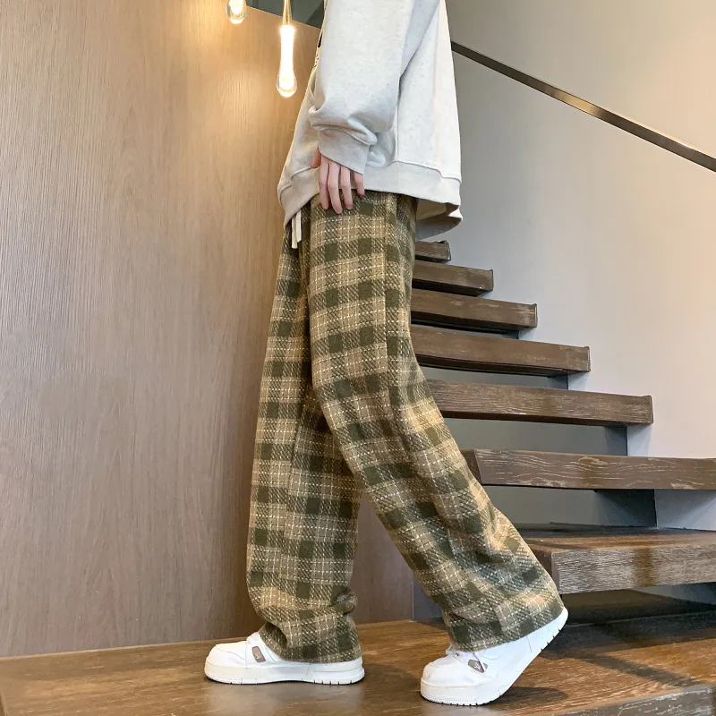 PAINT STAIN Casual Pants Unisex-87