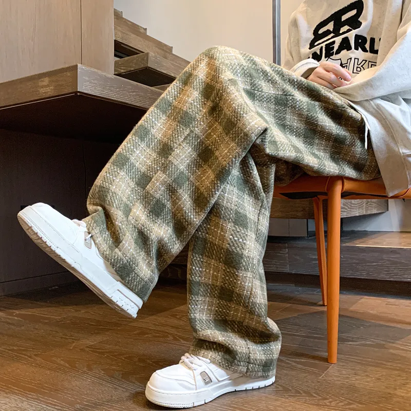 PAINT STAIN Casual Pants Unisex-89