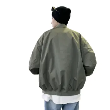 H.V.G.A Jackets Coats Unisex Army Green