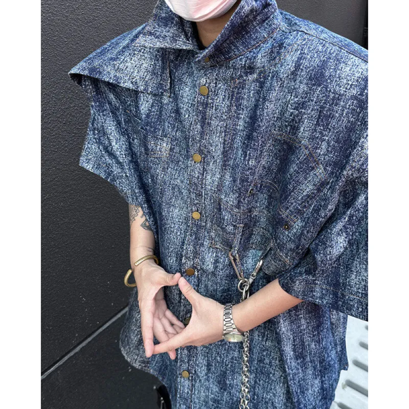 H.V.G.A Shirts Unisex Blue-3
