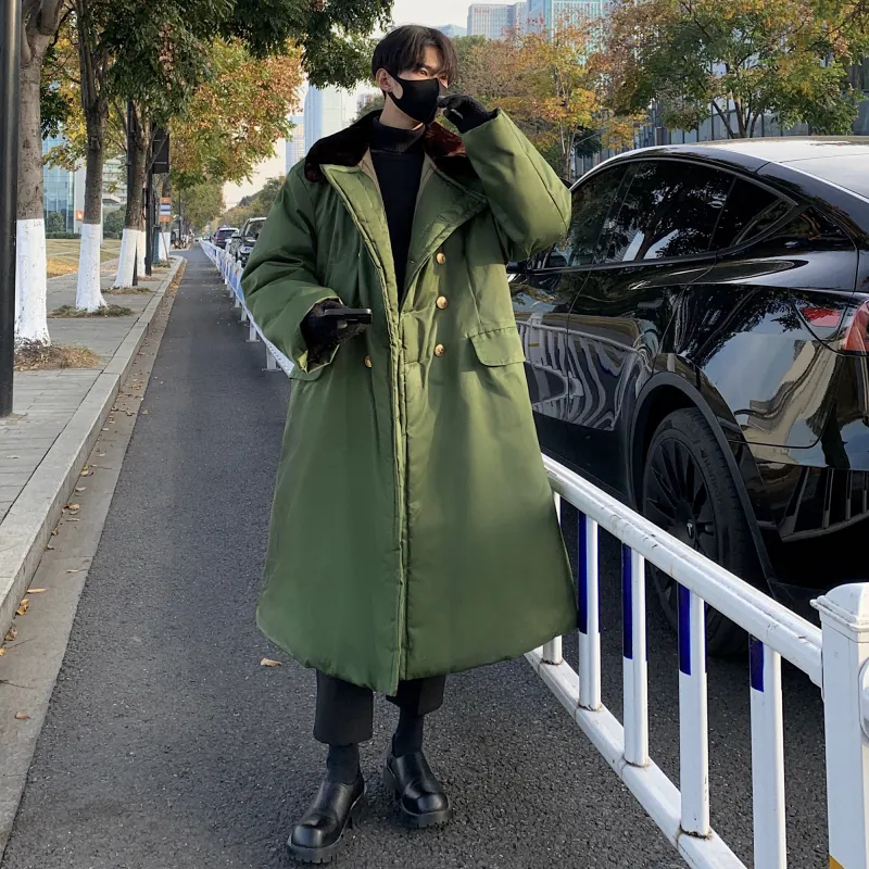 H.V.G.A Puffer Jacket Unisex Army Green-2
