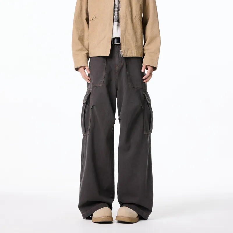 H.V.G.A Cargo Pants Unisex Khaki-9