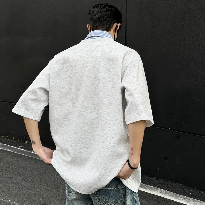TESTUNG Classic Minimalist Style T Shirt Unisex-3