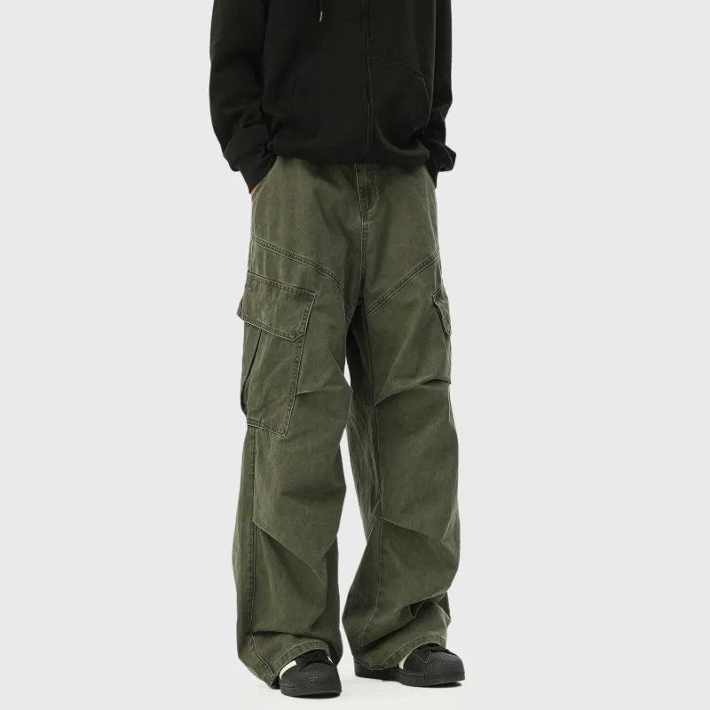 H.V.G.A Cargo Pants Unisex Black-15