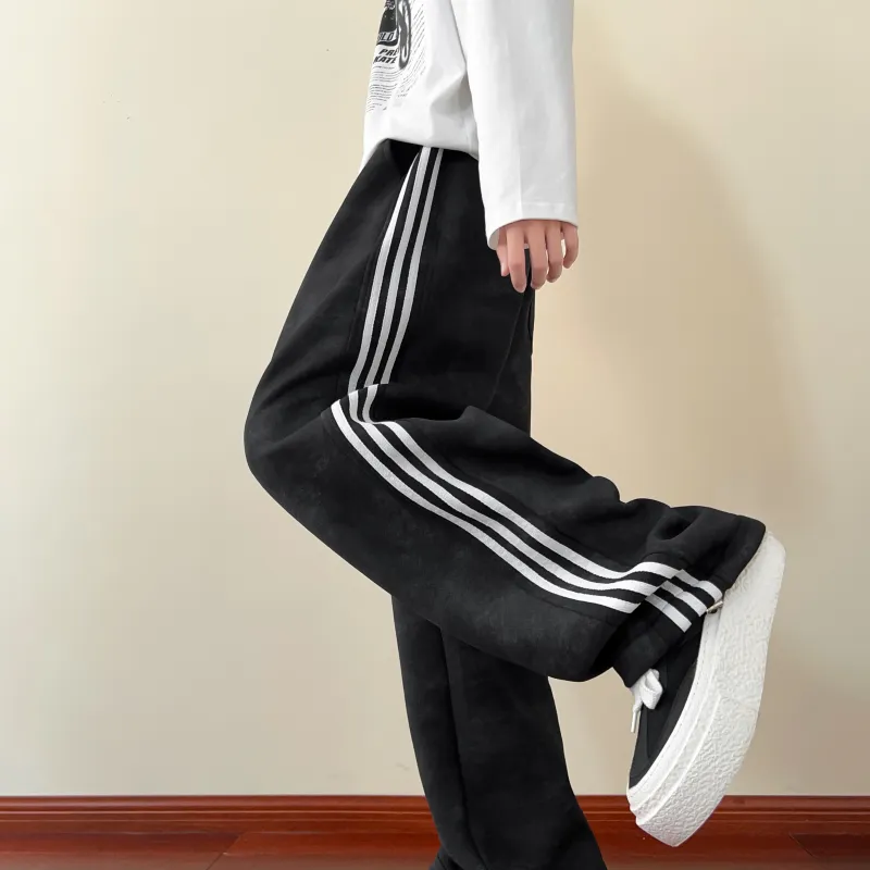 H.V.G.A Casual Pants Unisex Black+Giveaway-4