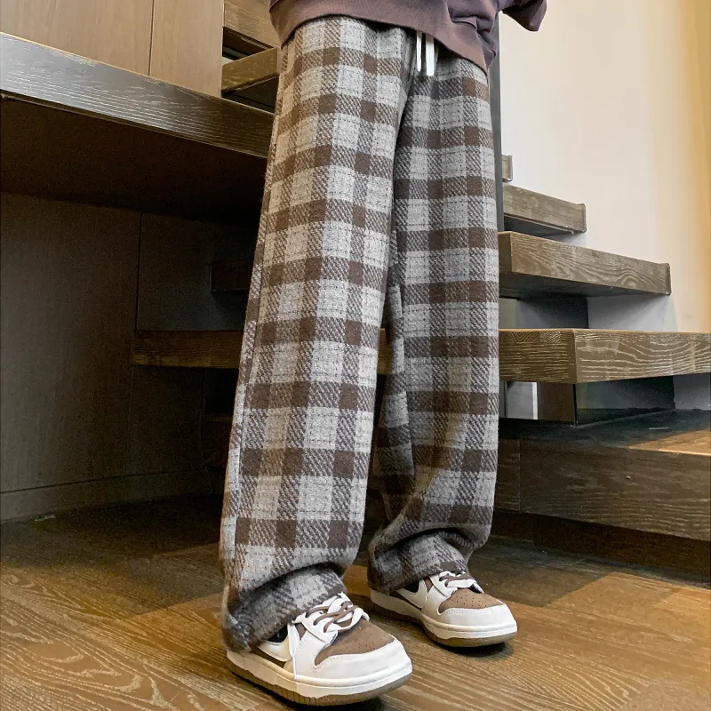 PAINT STAIN Casual Pants Unisex-17