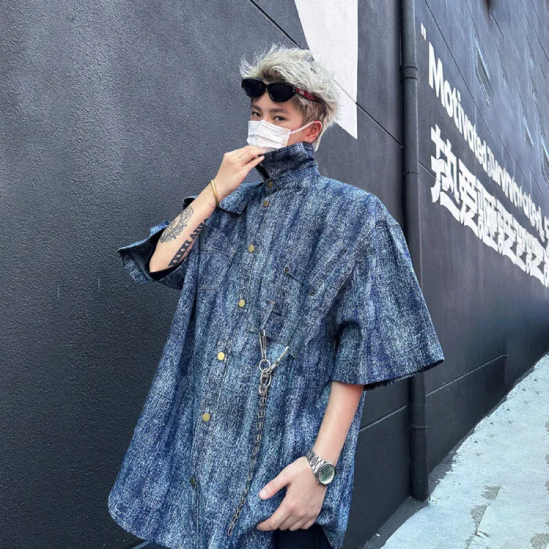 H.V.G.A Shirts Unisex Blue-4