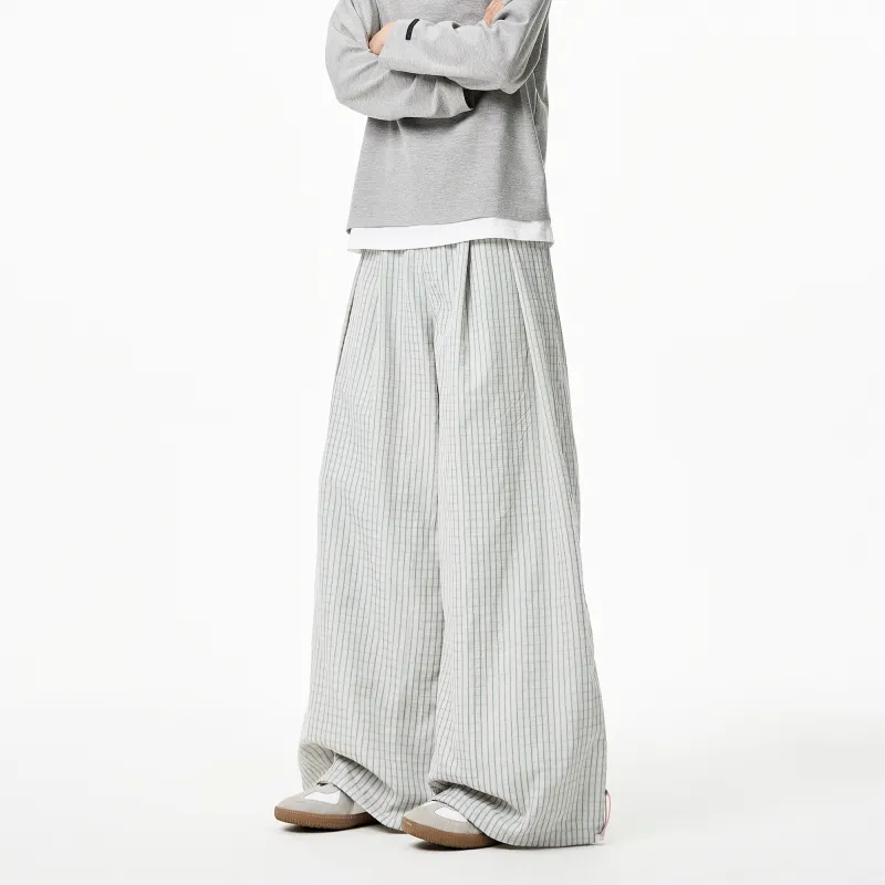 H.V.G.A Casual Pants Unisex Green-5