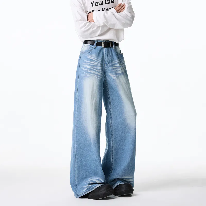 H.V.G.A Jeans Unisex Light Blue-7