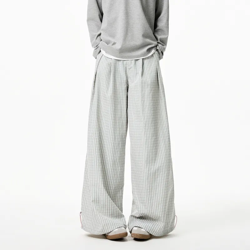 H.V.G.A Casual Pants Unisex Green-2