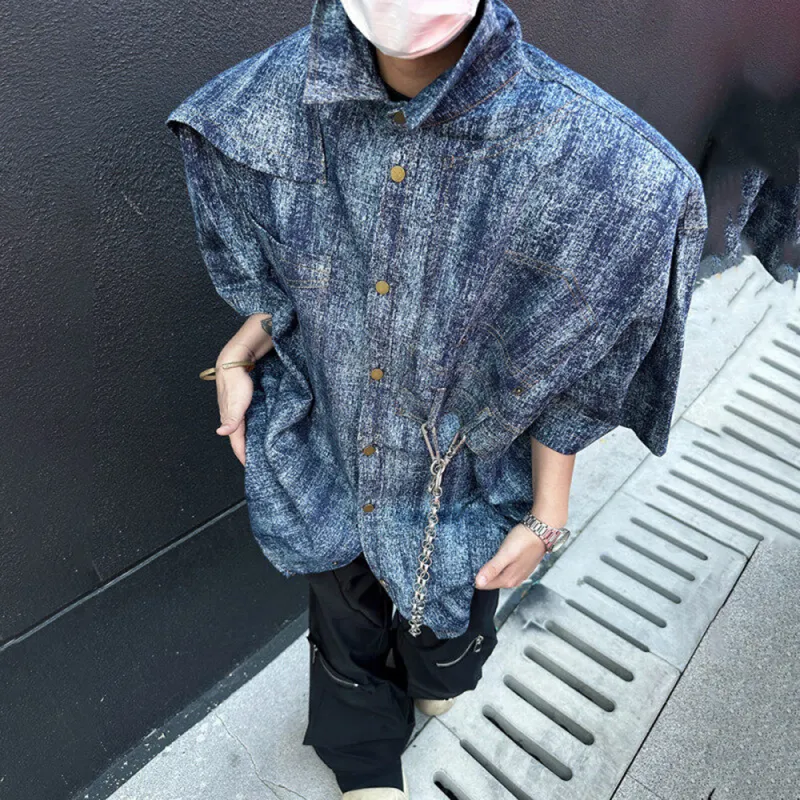 H.V.G.A Shirts Unisex Blue-2