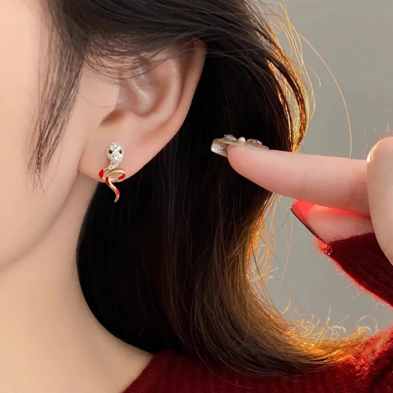 Moon Jewelry Alloy Earrings Unisex-2