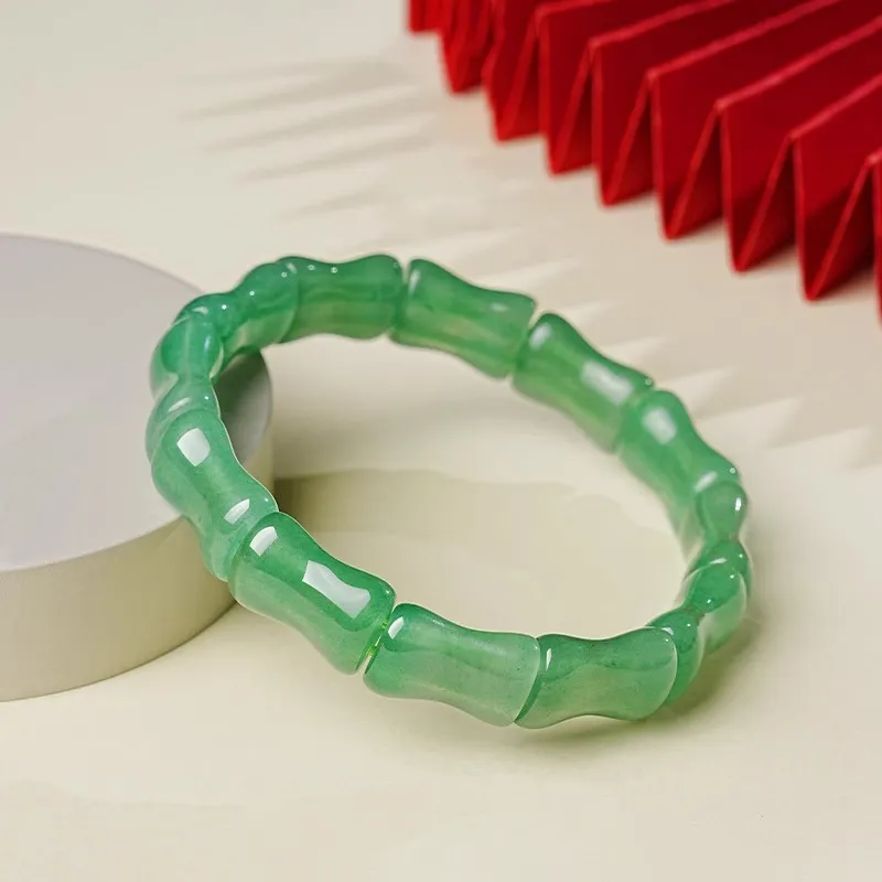 Moon Jewelry Natural Aventurine Jade Bracelets Unisex-3