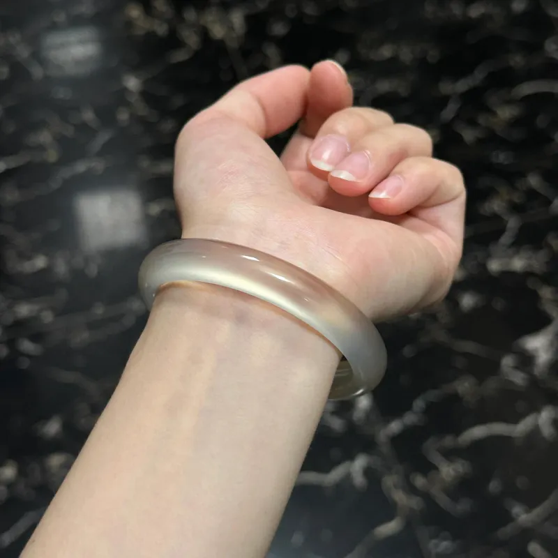 Moon Jewelry Agate Bangles Women's-13
