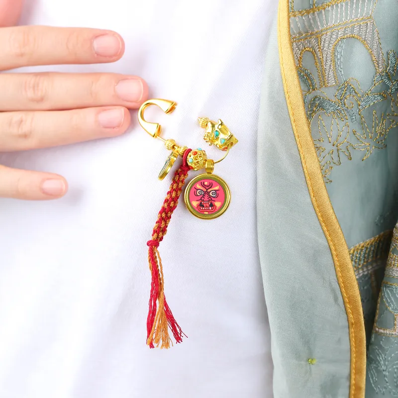 Moon Jewelry Alloy Brooches Unisex-8