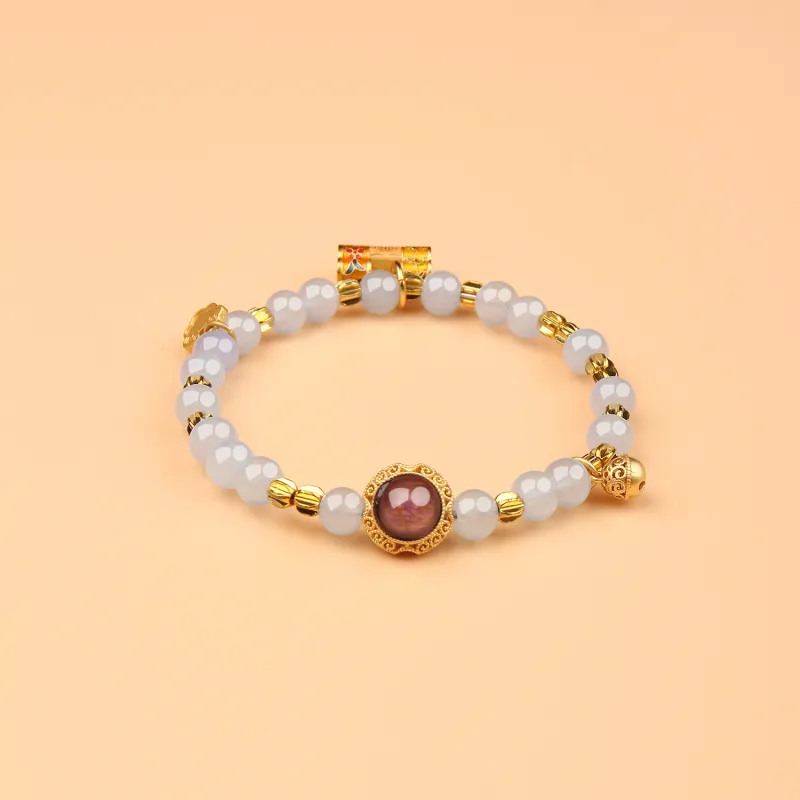 Moon Jewelry Agate Bracelets Unisex-1