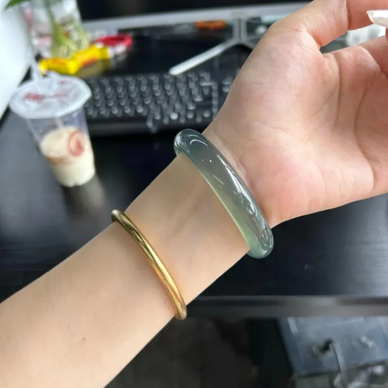 Moon Jewelry Agate Jade Bangles Women's-3