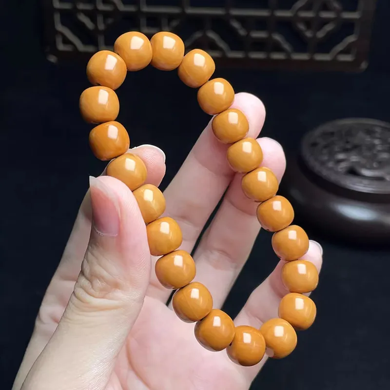 Moon Jewelry Monkey Head Walnut Bracelets Unisex-13