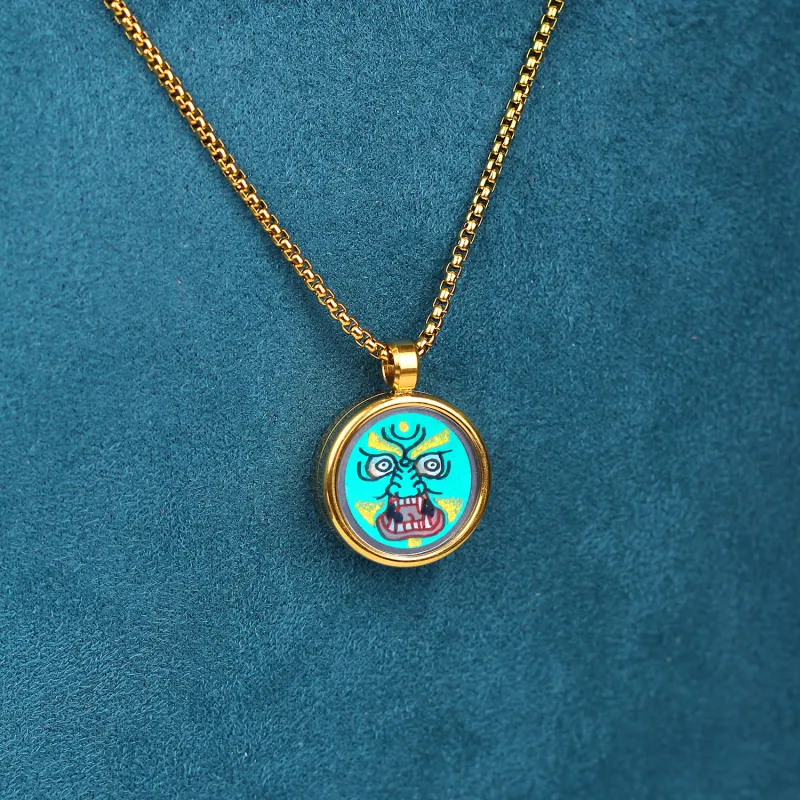 Moon Jewelry Alloy Necklaces Unisex-21