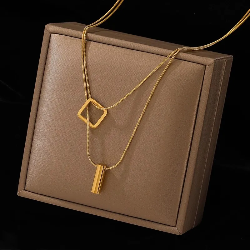 Moon Jewelry Alloy Necklaces Unisex-1