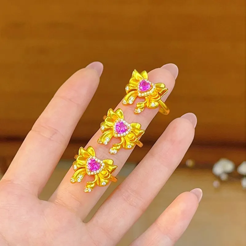 Moon Jewelry Alloy Rings Unisex-2
