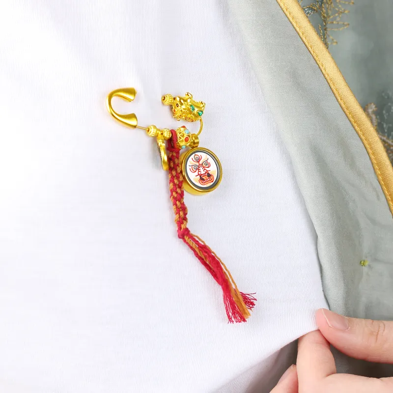Moon Jewelry Alloy Brooches Unisex-4