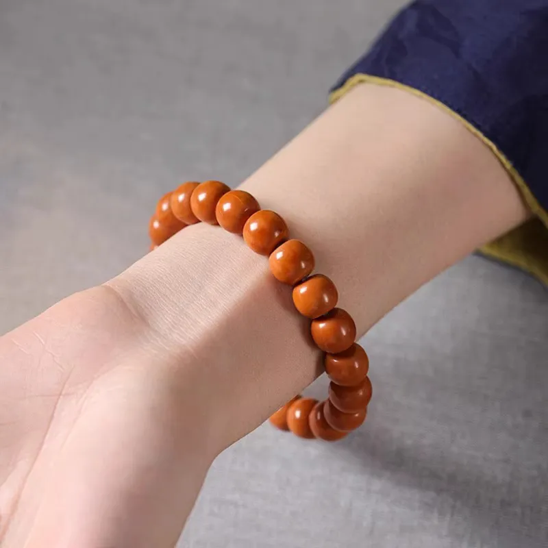 Moon Jewelry Monkey Head Walnut Bracelets Unisex-4