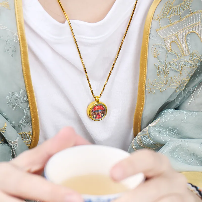 Moon Jewelry Alloy Necklaces Unisex-9