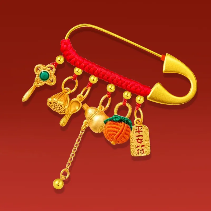 Moon Jewelry Alloy Brooches Unisex-1