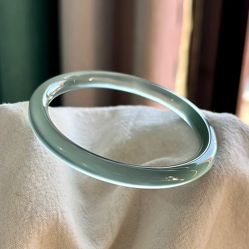 Moon Jewelry Agate Jade Bangles Women's-10