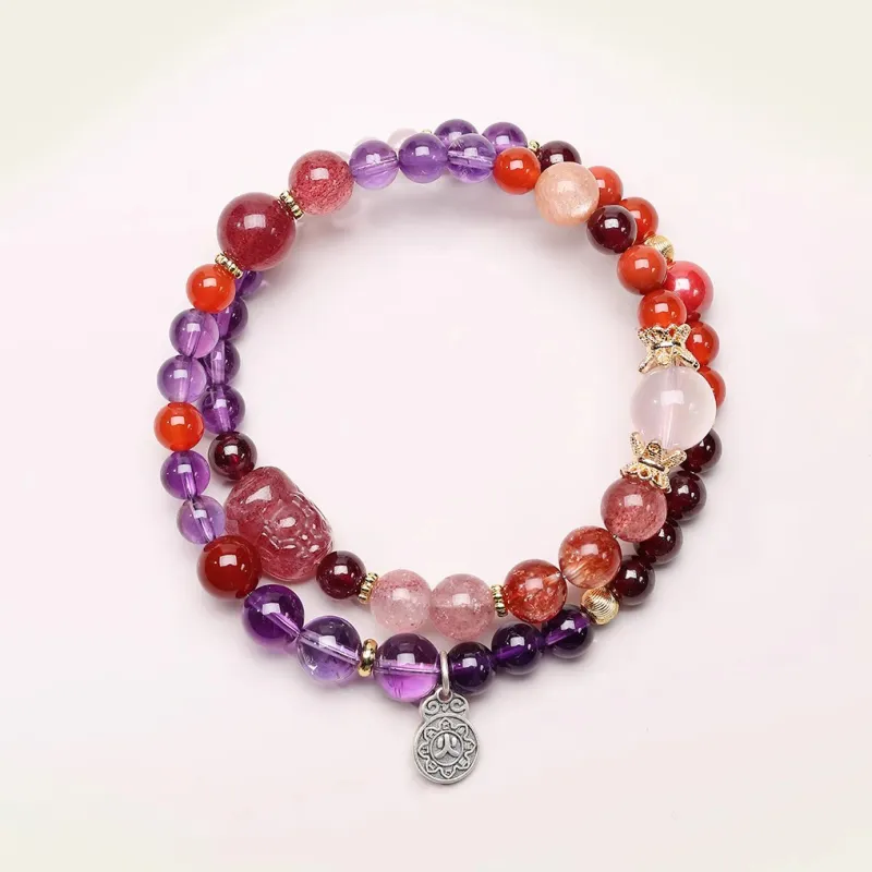Moon Jewelry Crystal Jade Bracelets Unisex-19