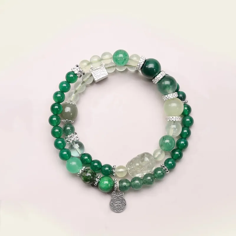 Moon Jewelry Crystal Jade Bracelets Unisex-7