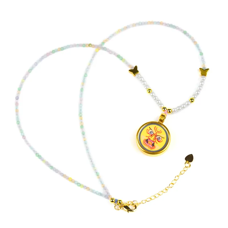 Moon Jewelry Alloy Necklaces Unisex-11