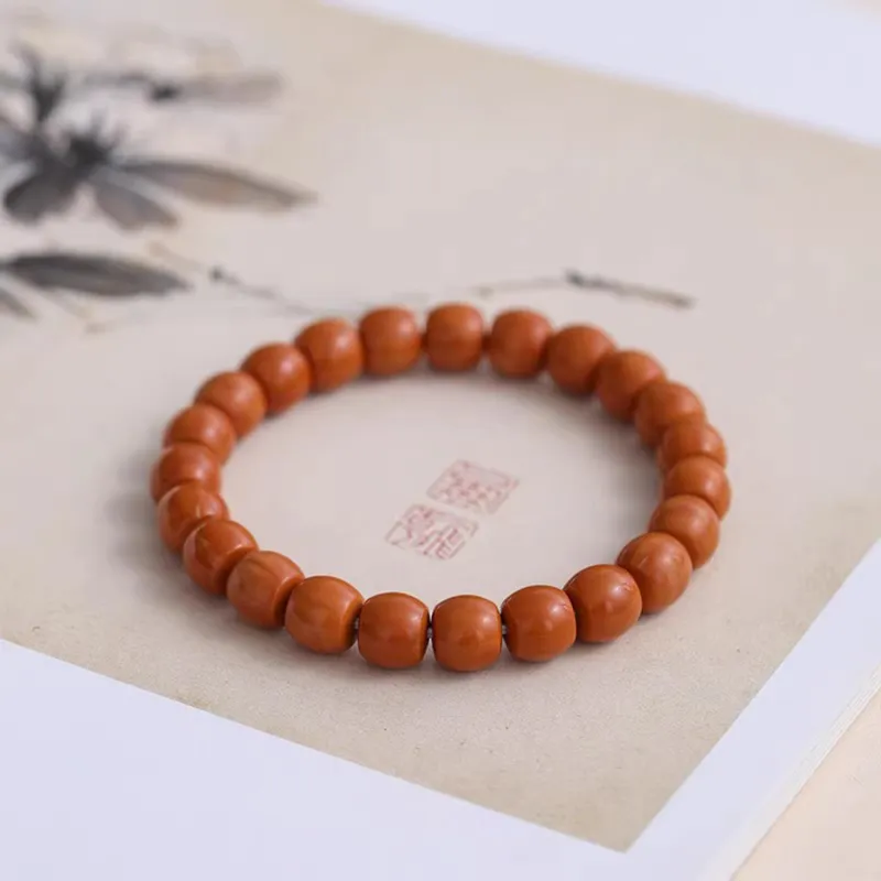 Moon Jewelry Monkey Head Walnut Bracelets Unisex-8
