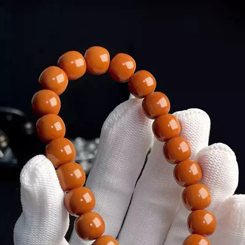Moon Jewelry Monkey Head Walnut Bracelets Unisex-3