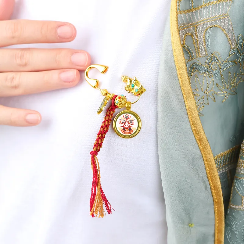 Moon Jewelry Alloy Brooches Unisex-3