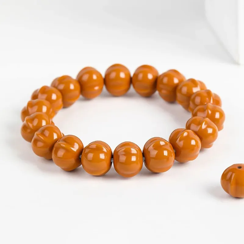 Moon Jewelry Monkey Head Walnut Bracelets Unisex-2