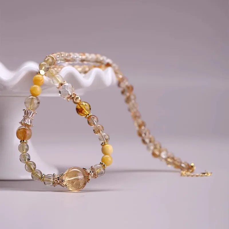 Moon Jewelry Crystal Necklaces Unisex-26
