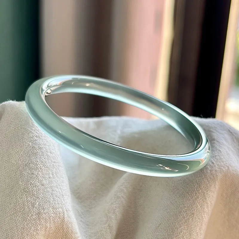 Moon Jewelry Agate Jade Bangles Women's-9