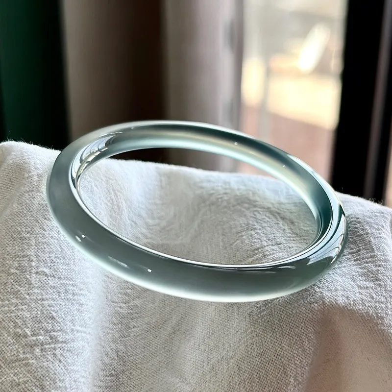 Moon Jewelry Agate Jade Bangles Women's-3