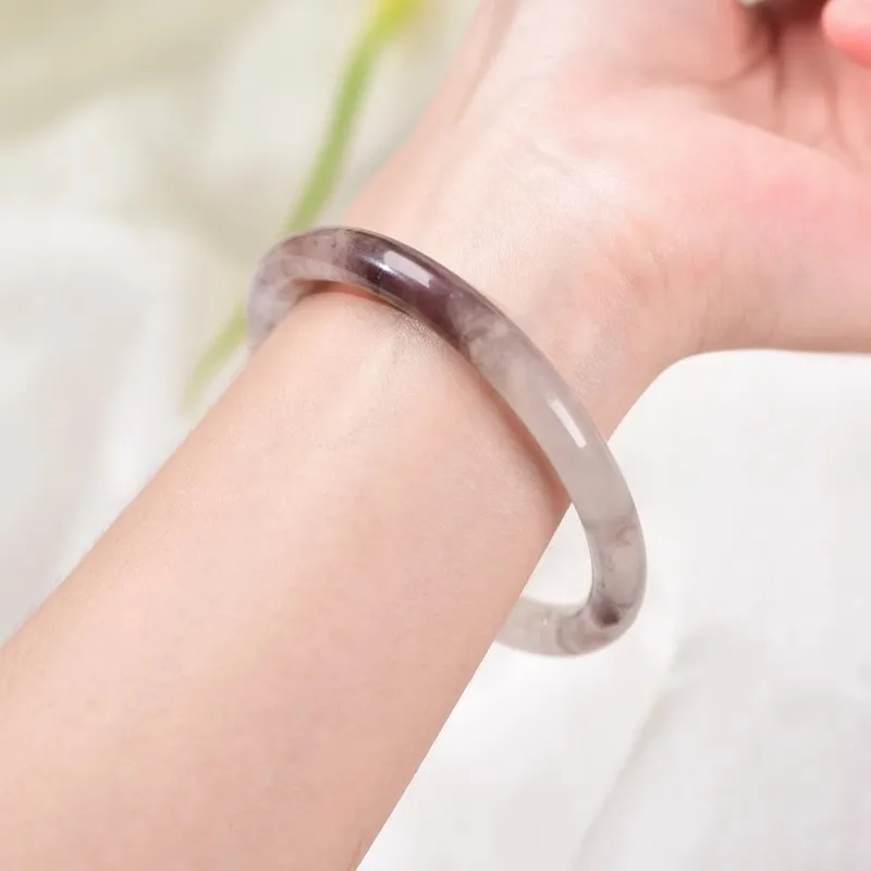 Moon Jewelry Agate Bangles Women's-1