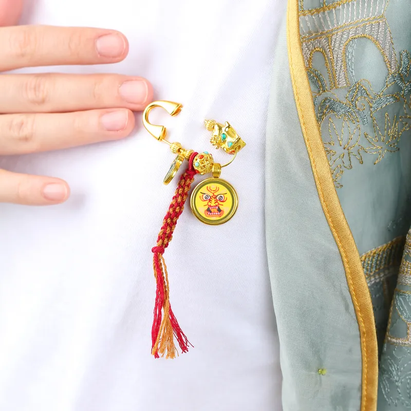 Moon Jewelry Alloy Brooches Unisex-13