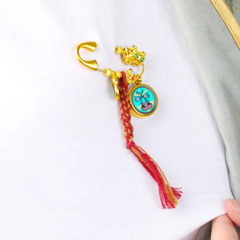 Moon Jewelry Alloy Brooches Unisex-24