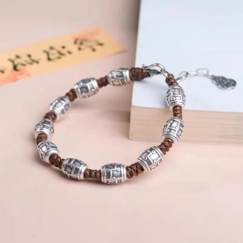 Moon Jewelry S925 Silver Bracelets Unisex-2