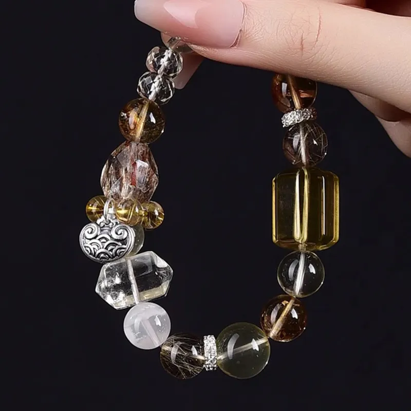 Moon Jewelry Crystal Bracelets Unisex-2