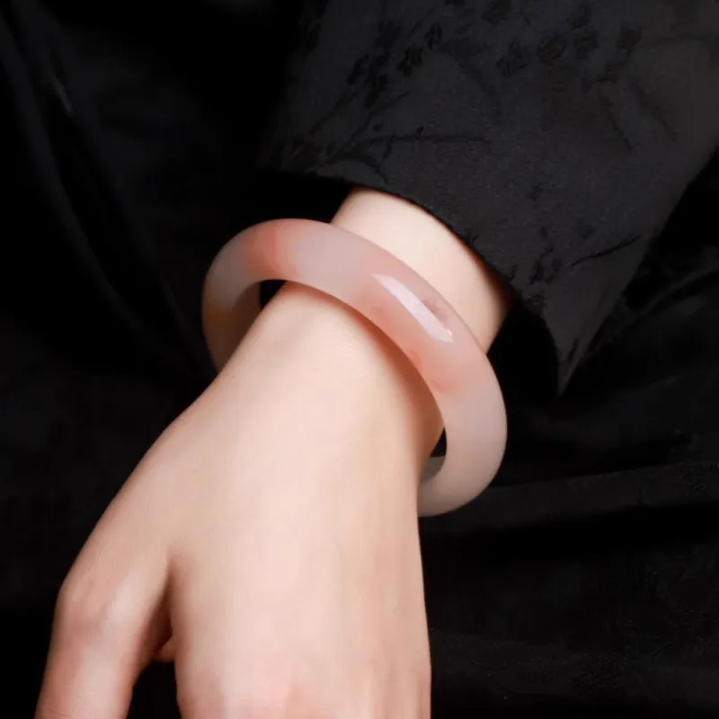 Moon Jewelry Agate Jade Bangles Women's-3