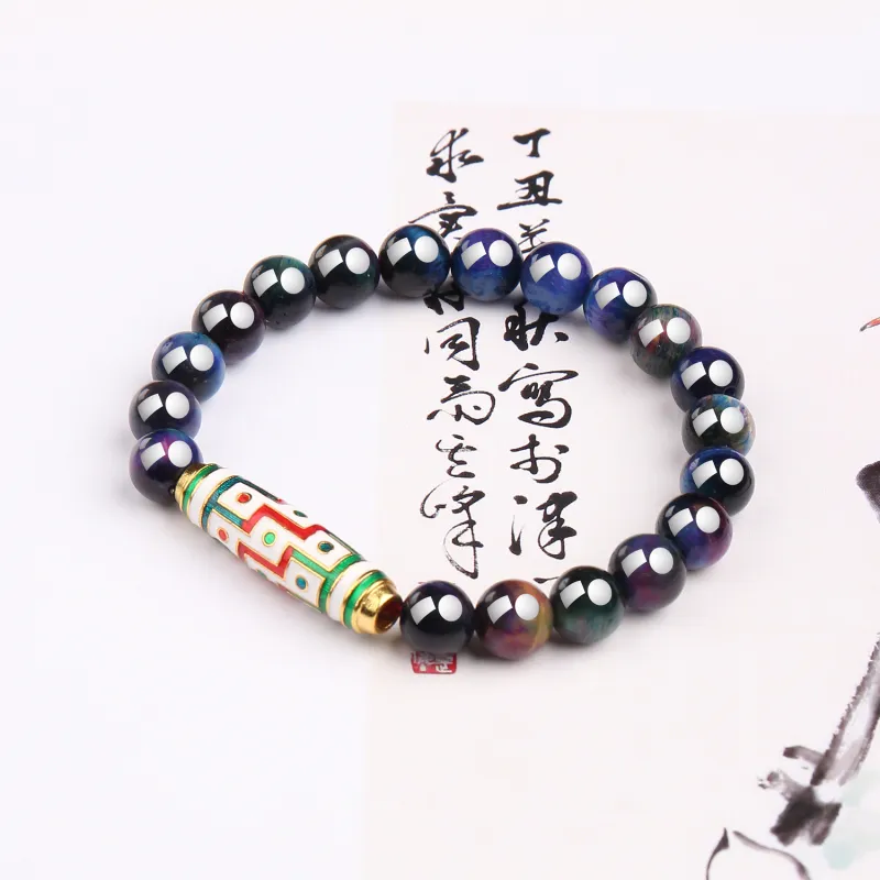Moon Jewelry Tiger's Eye Stone Bracelets Unisex-2