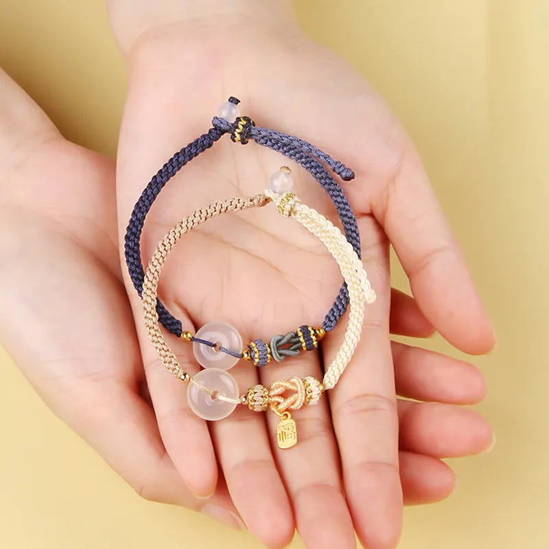 Moon Jewelry Agate Jade Bracelets Unisex-7